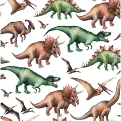 Dinosaury – potlačená teplákovina Anatte