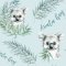 Koala – boy – potlačený RIB úplet Anatte