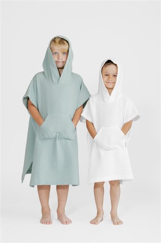 Mušelínové pončo