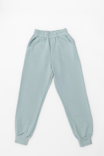 Tenké Oversized  tepláky - Farba: Mentolová, Veľkosť: 98/104, Cena: 37€