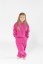 Zateplené Oversized  tepláky - Farba: Fuxia, Veľkosť: 146/152, Cena: 37€